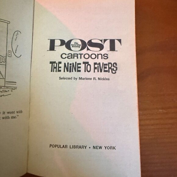 The Nine To Fivers Post Cartoons Paperback - Picture 3 of 4